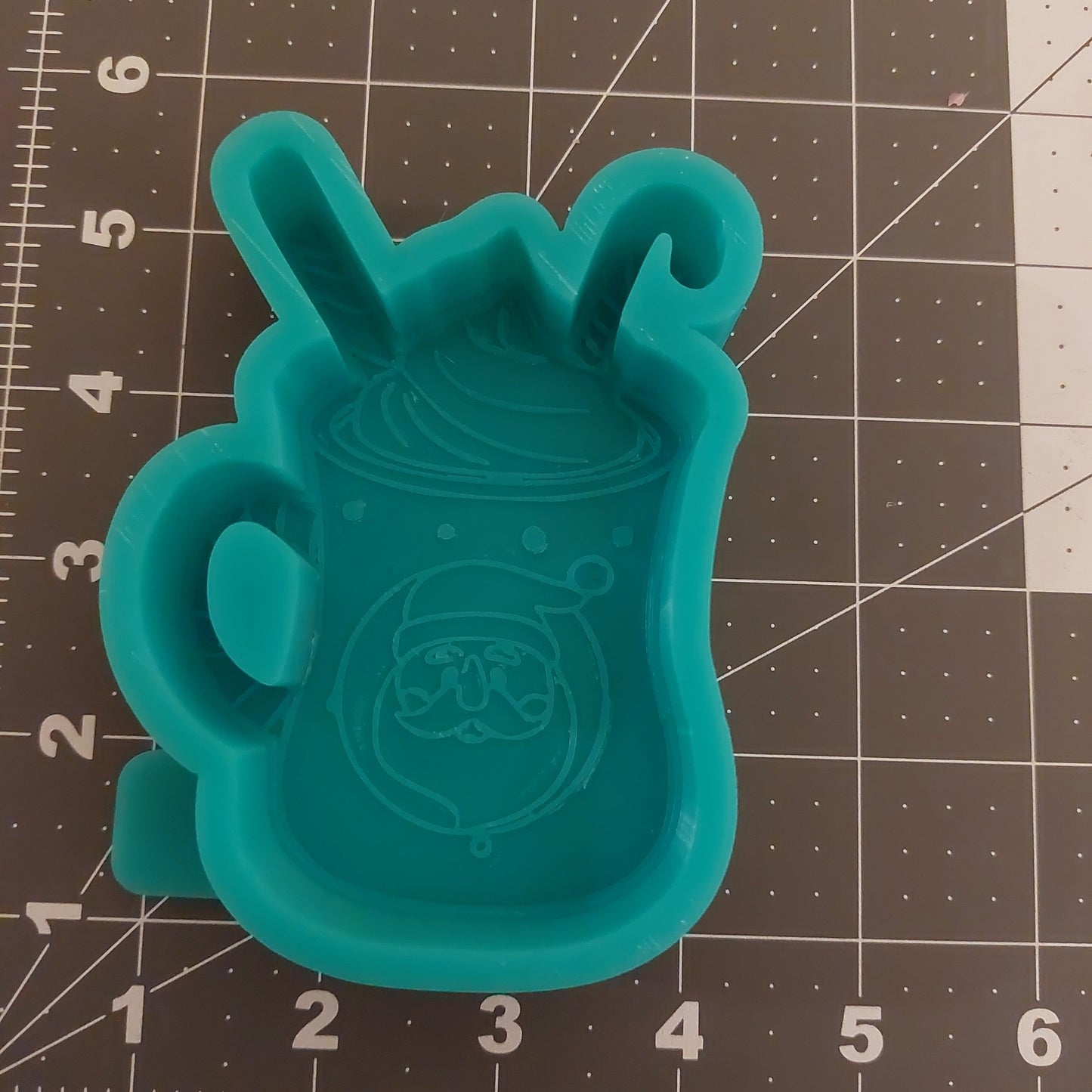 Santa Hot Coco Cup Mold (B4)
