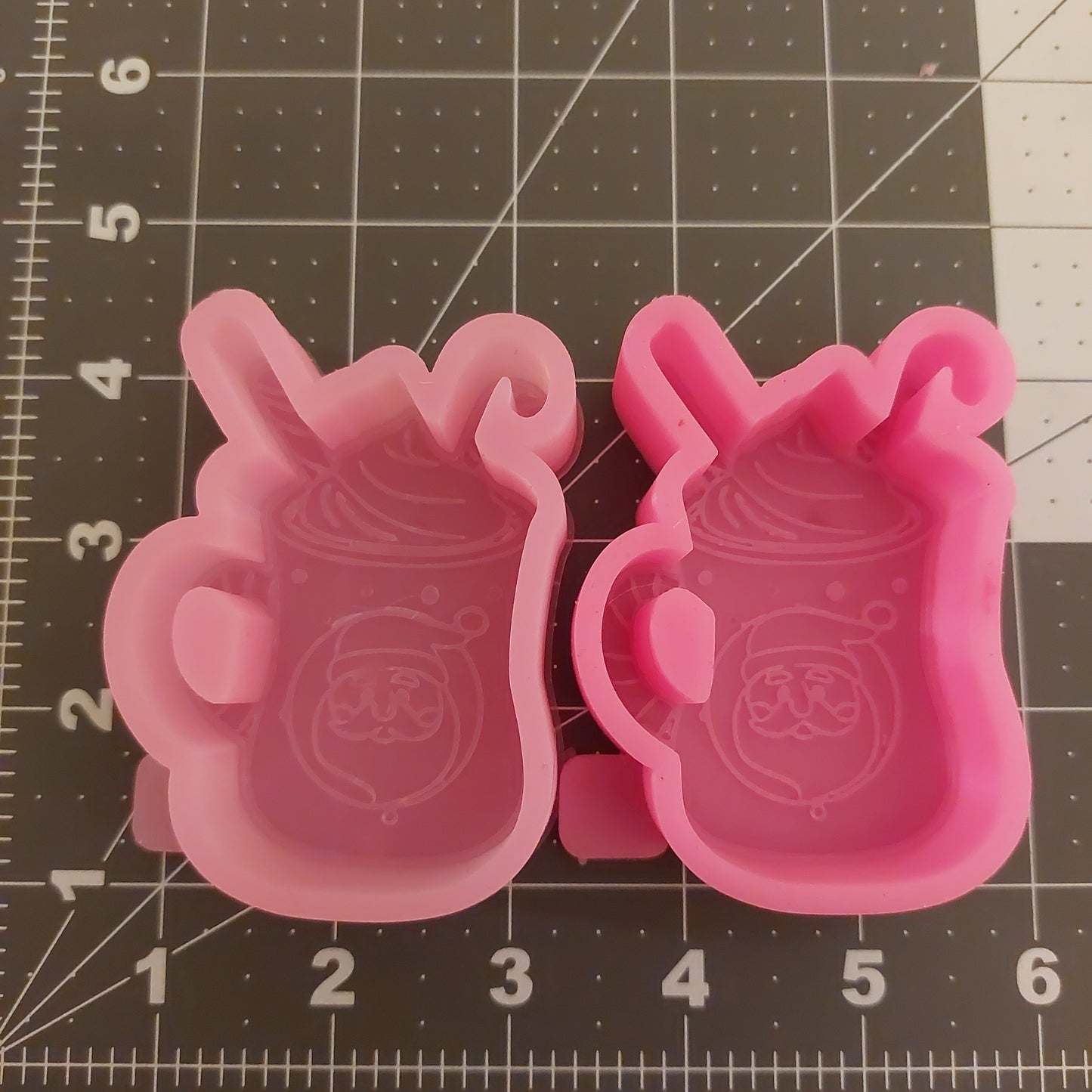 Santa Hot Coco Cup Mold (B4)