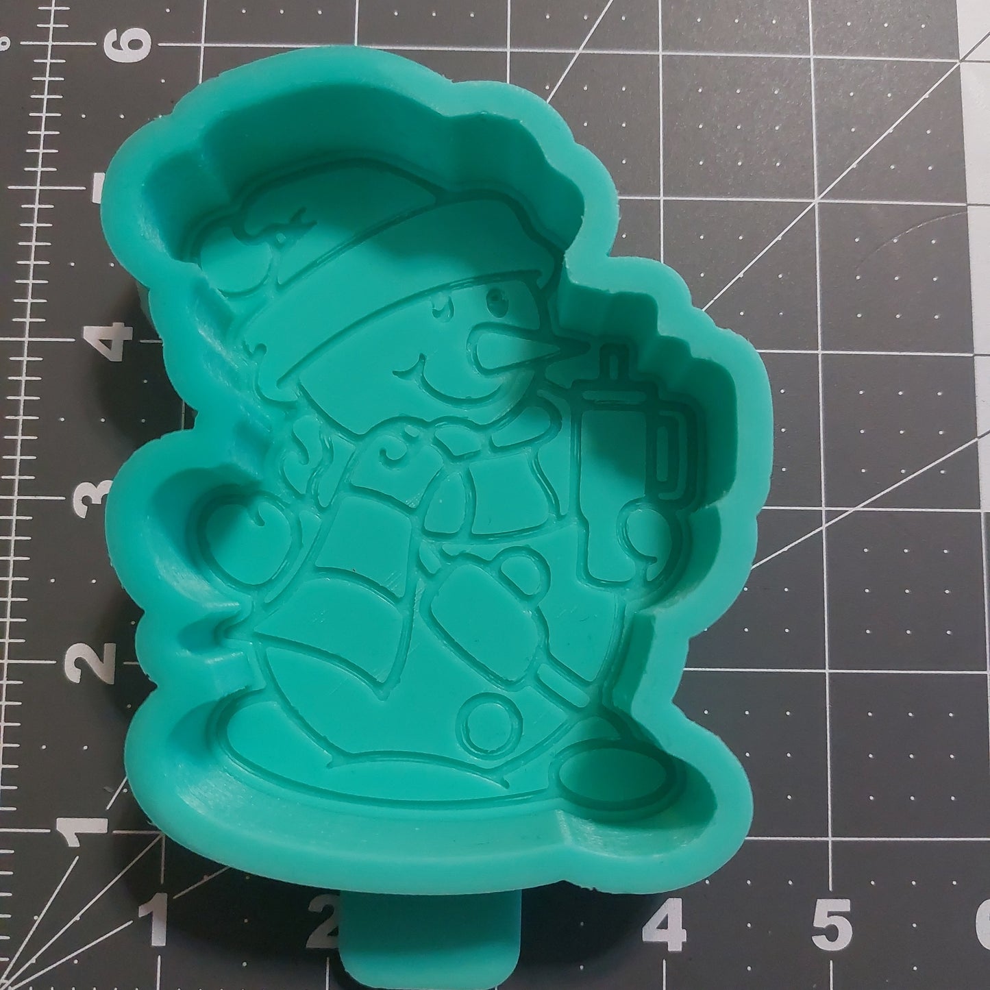 Boujee Beanie Hat Snowman Mold (B12)