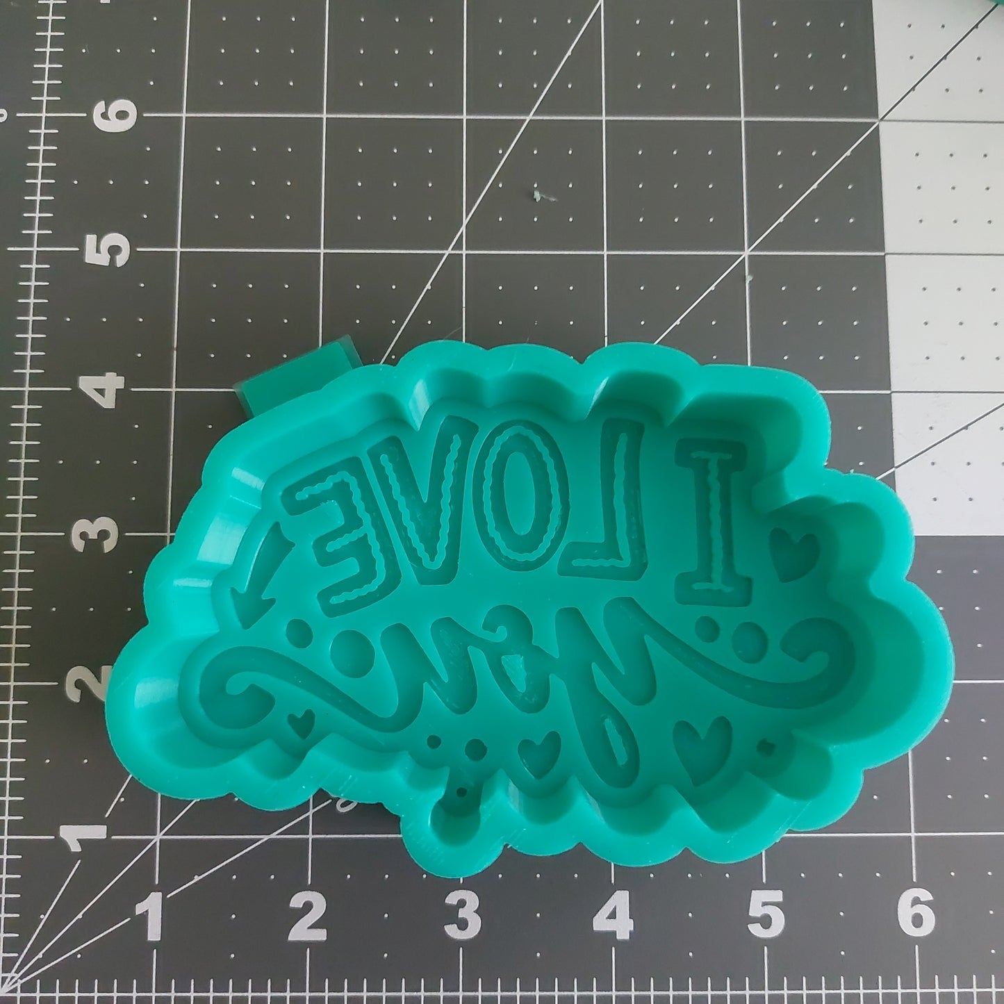 I Love You Mold (B1)