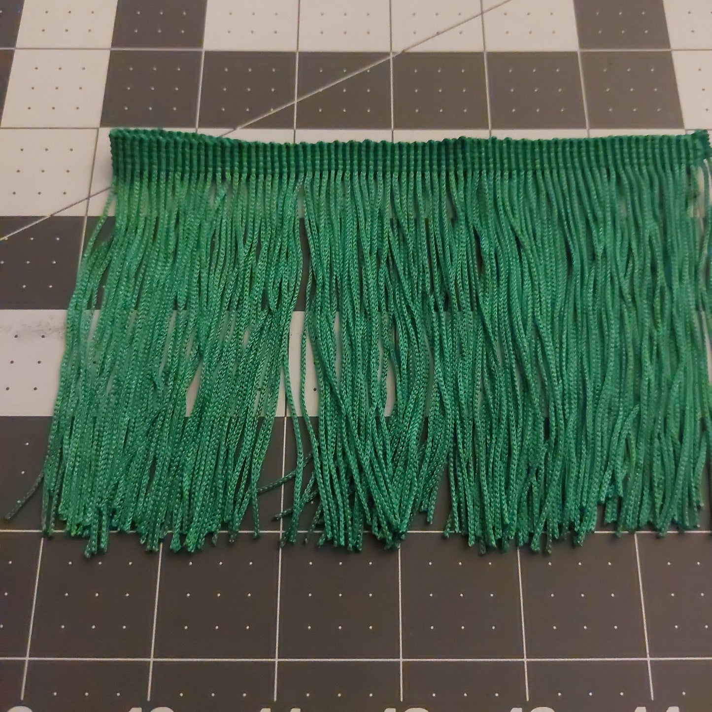 4" Green Fringe