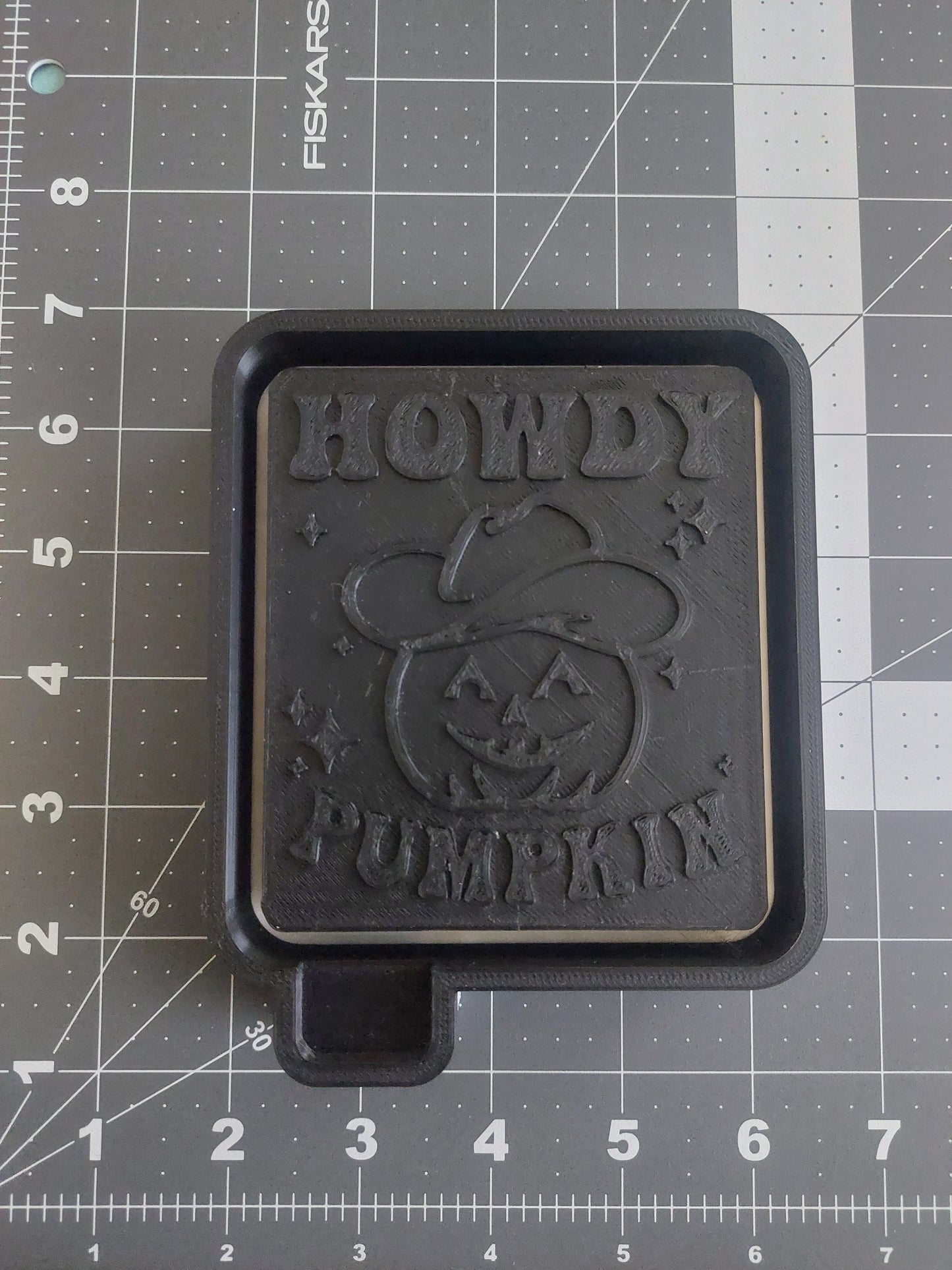 Howdy Pumpkin Silicone Mold