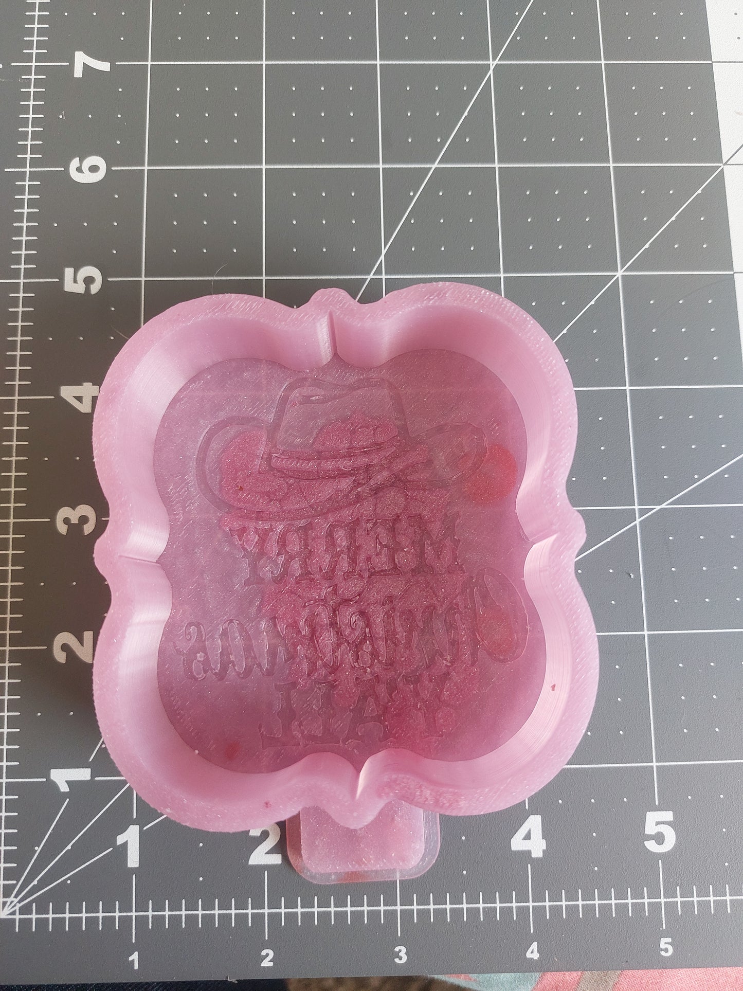Merry Christmas Y'all Mold (B12)