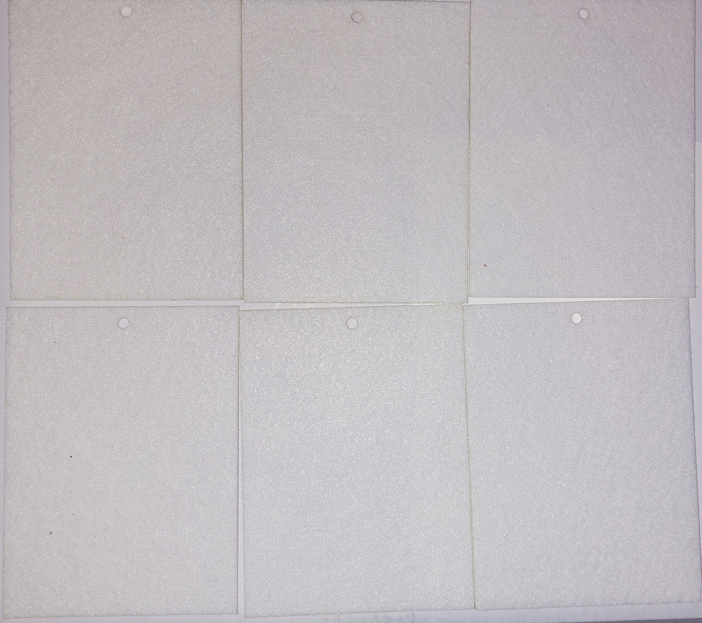 Blank Rectangle Felt Freshies