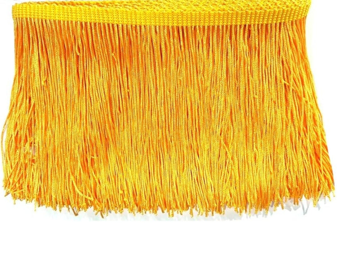4" Golden Yellow Fringe
