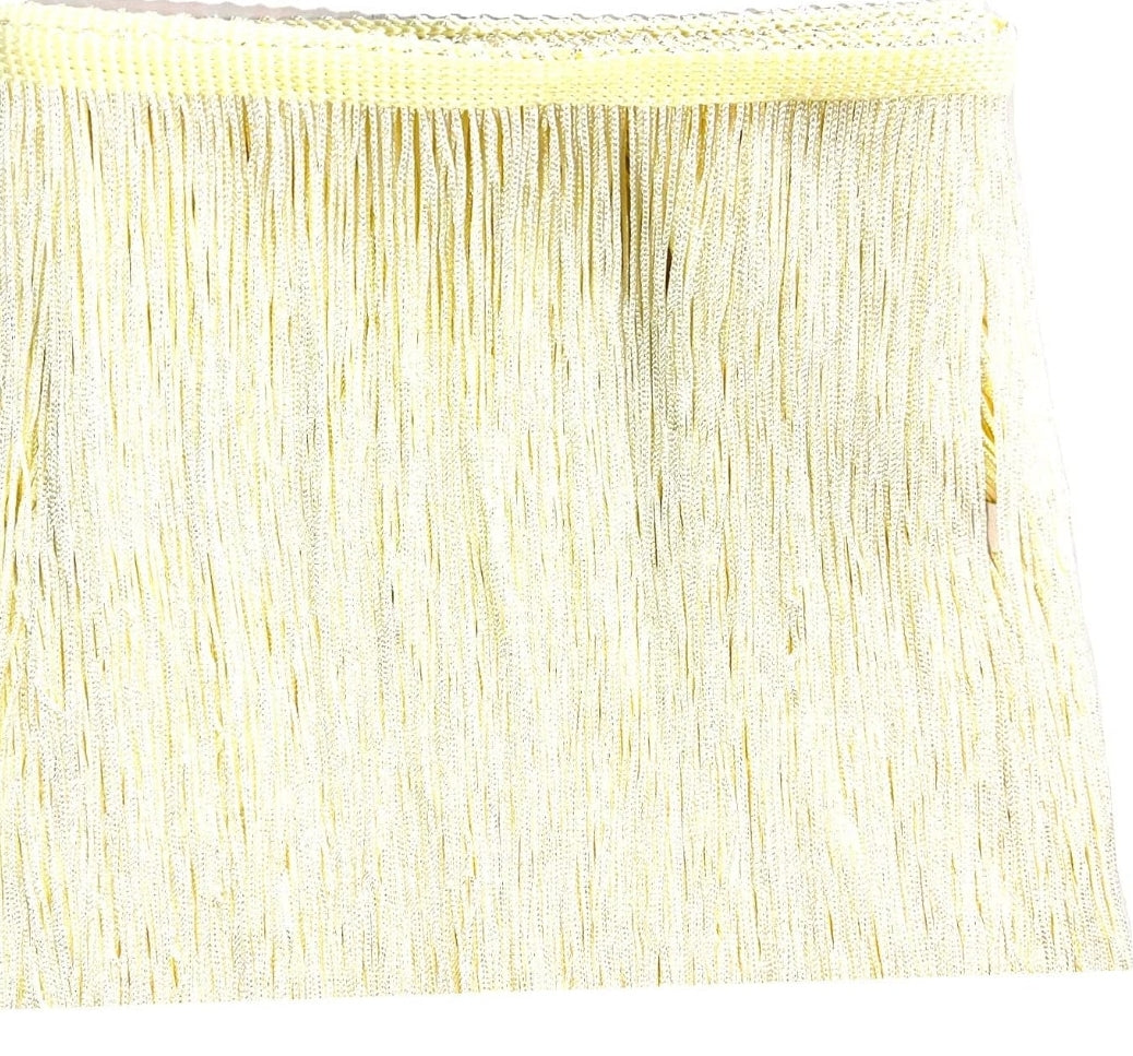 4" Ivory Fringe