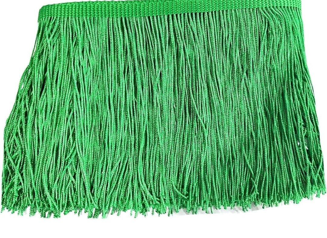 4" Green Fringe