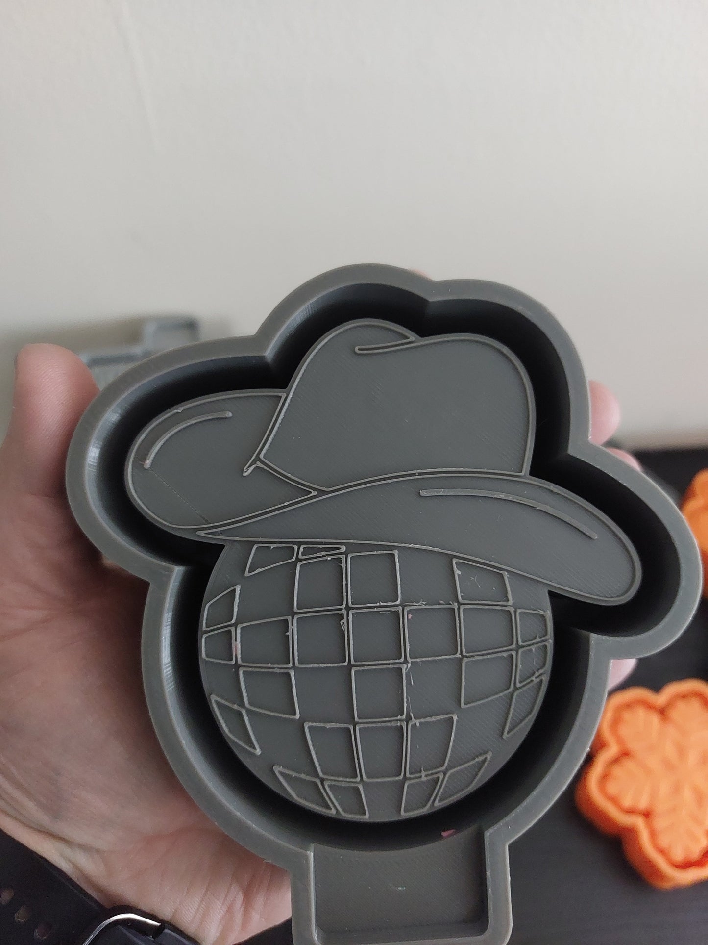 Disco Ball Hat Silicone Mold (B28)