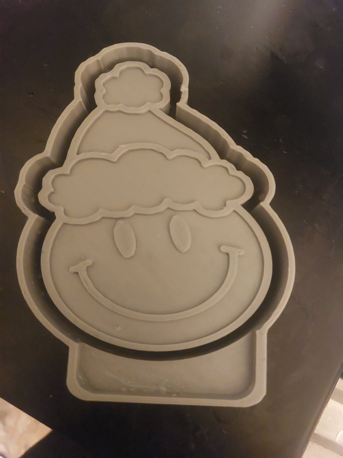 Santa Hat Face Silicone Mold (B8)