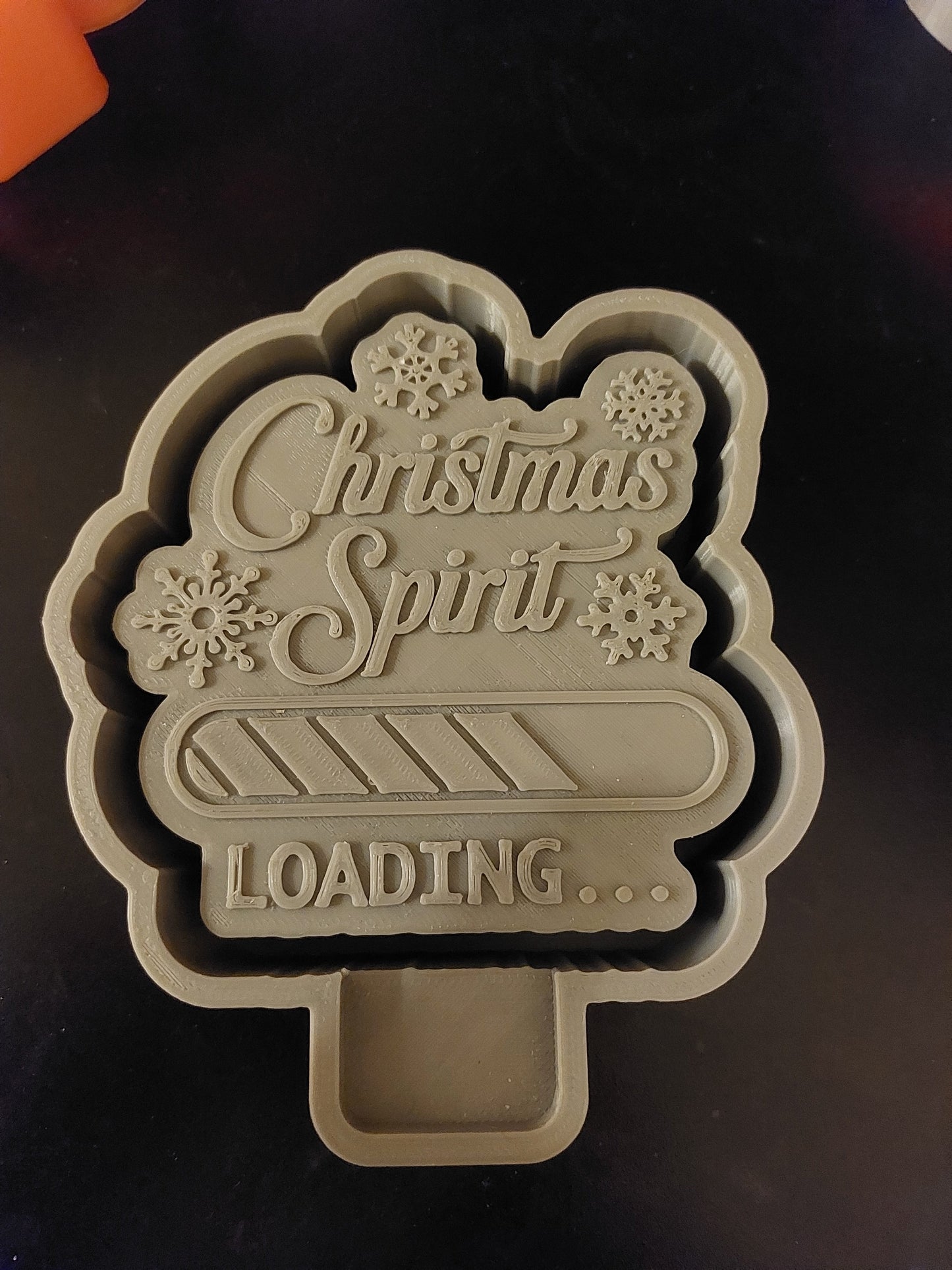 Christmas Spirit Silicone Mold (B8)