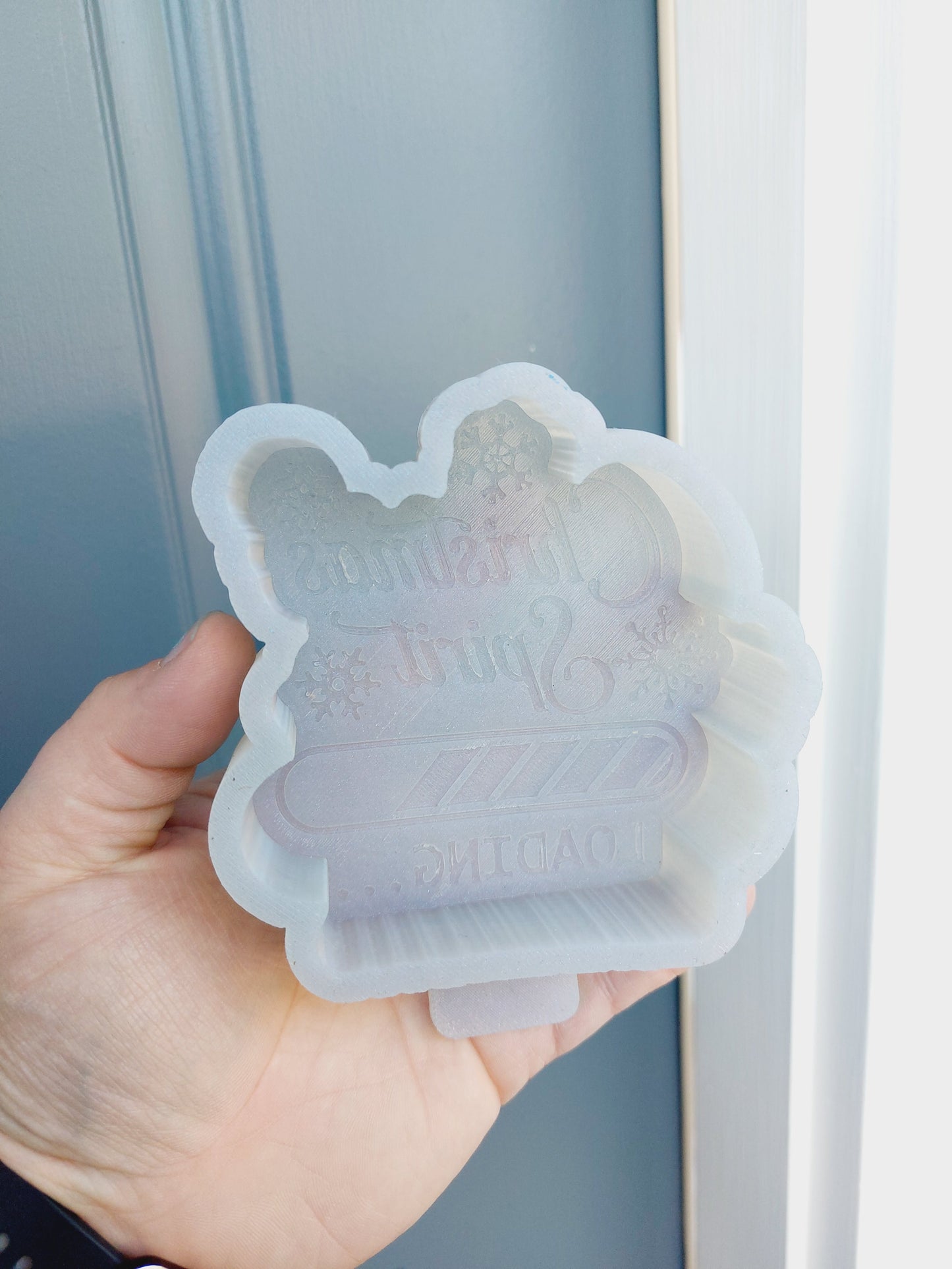 Christmas Spirit Silicone Mold (B8)
