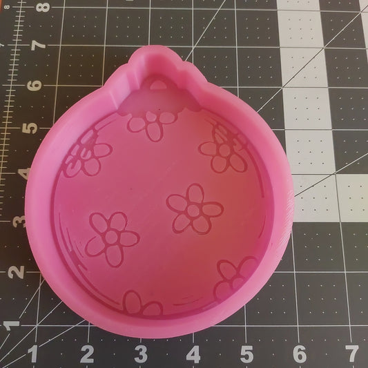 Large Daisy Ornament Mold (B31)