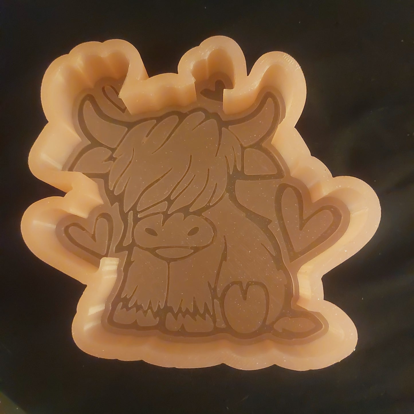 Valentine Highland Cow Mold (B2)