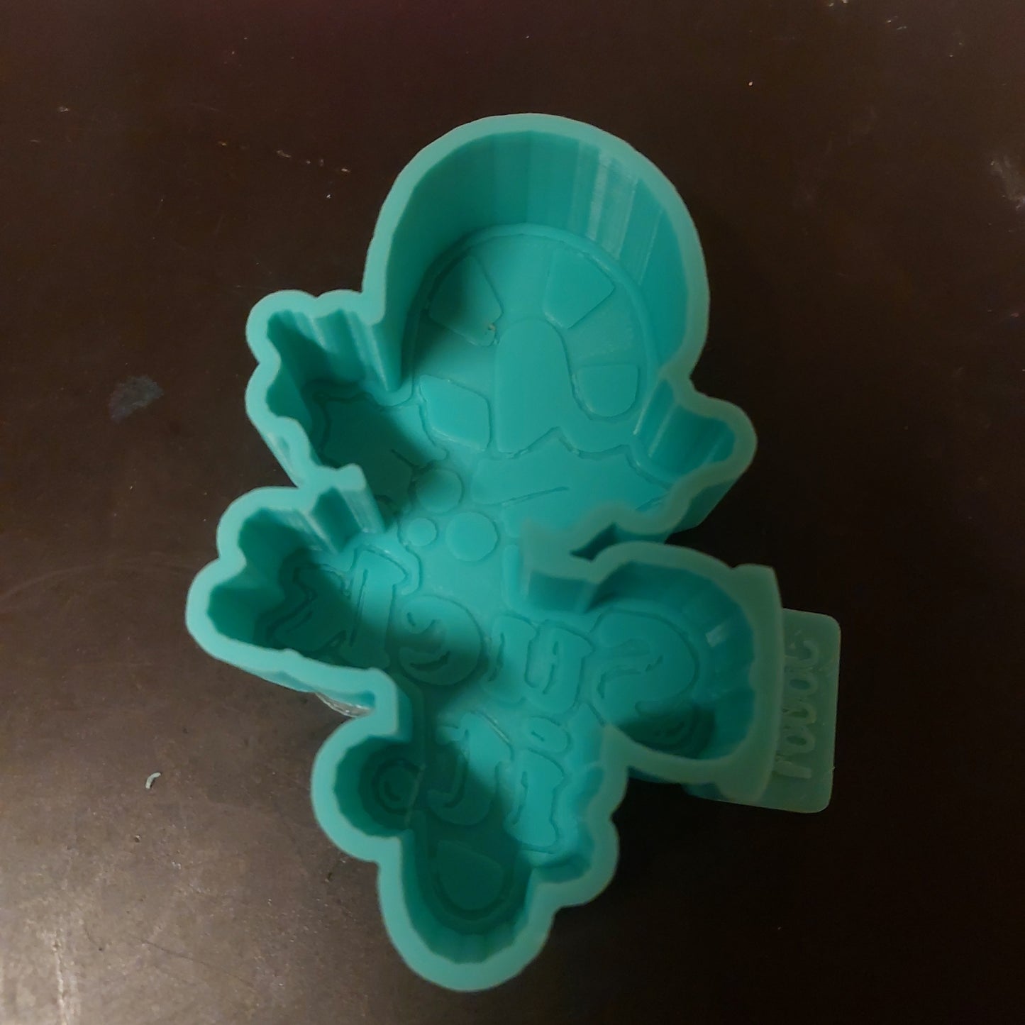 Suck It Candy Cane Girl Silicone Mold (B12)