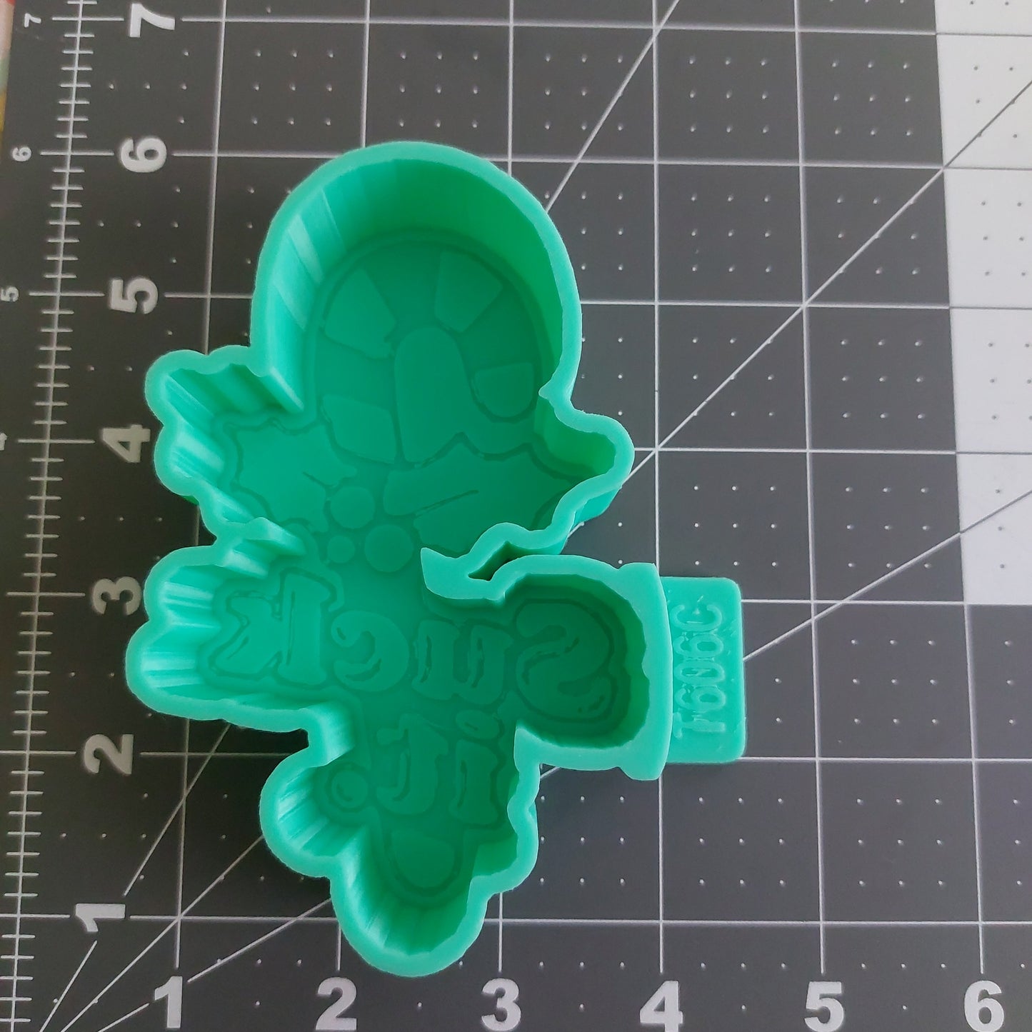Suck It Candy Cane Girl Silicone Mold (B12)