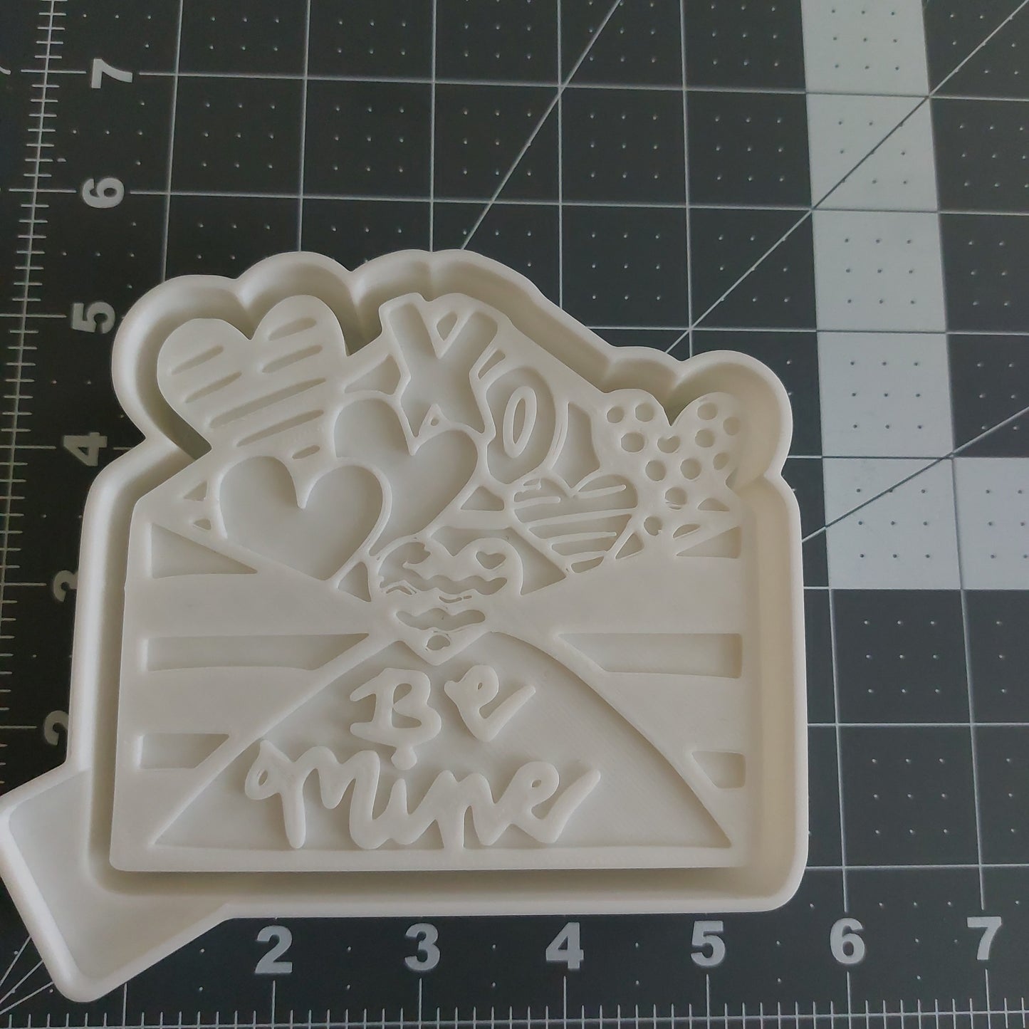 Be Mine Heart Letter Mold