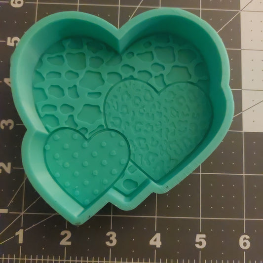 Triple Heart Mold (B5)