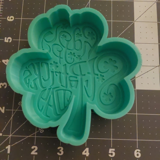 Happy St. Patrick's Day Shamrock Mold (B10)