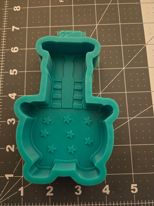 Witch Leg Cauldron Mold B9